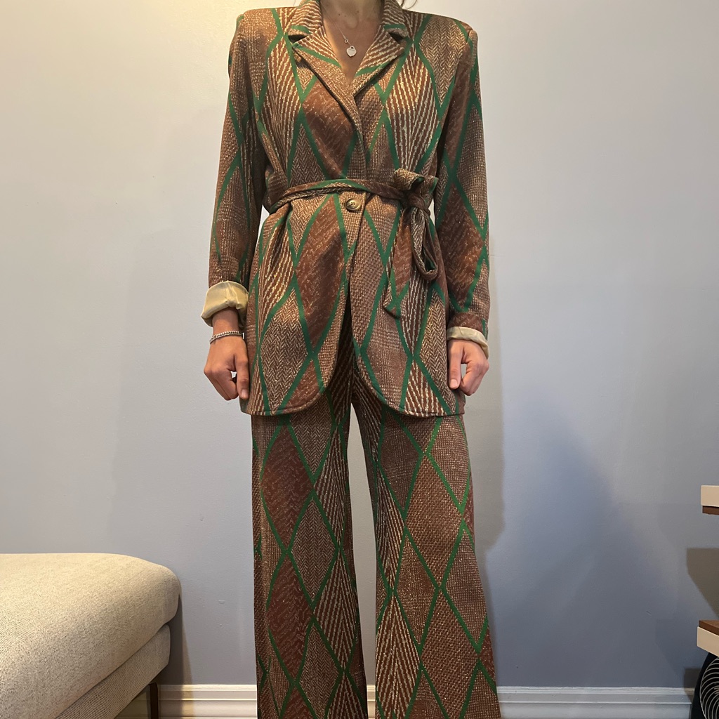 Patterned Two Piece